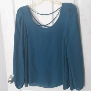 🔴2for$8 Teal blouse